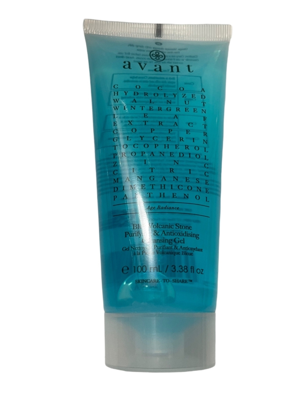 Avant Skincare New Blue Volcanic Stone Purifying & Antioxidising Cleansing Gel